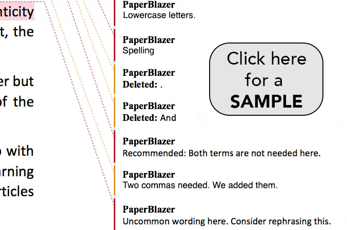 Proofreading & Editing Online — See a Free Sample