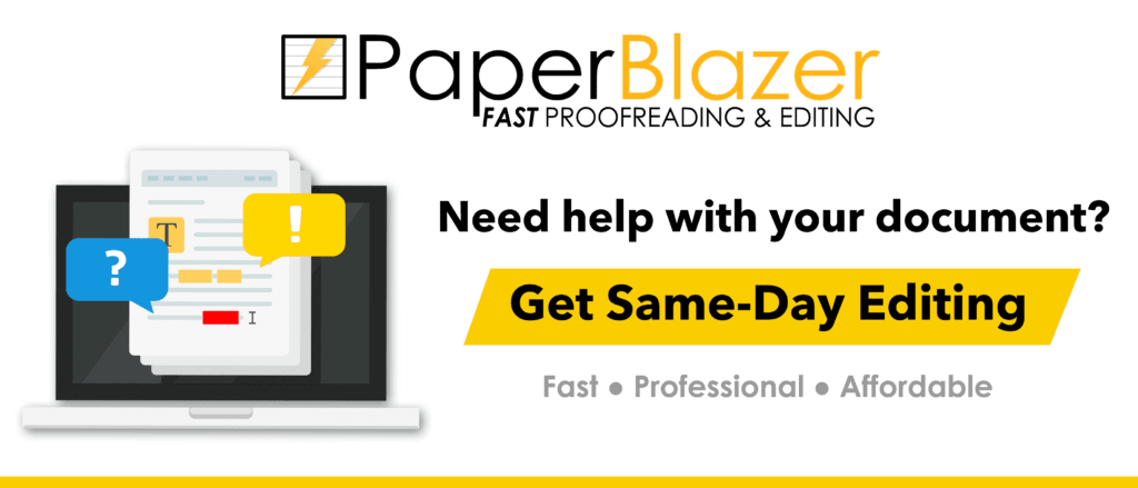 Same-Day Editing Service
