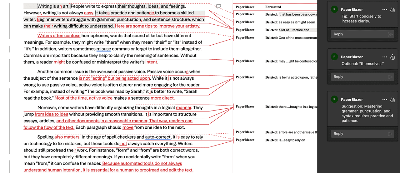 Proofread and edited document by PaperBlazer
